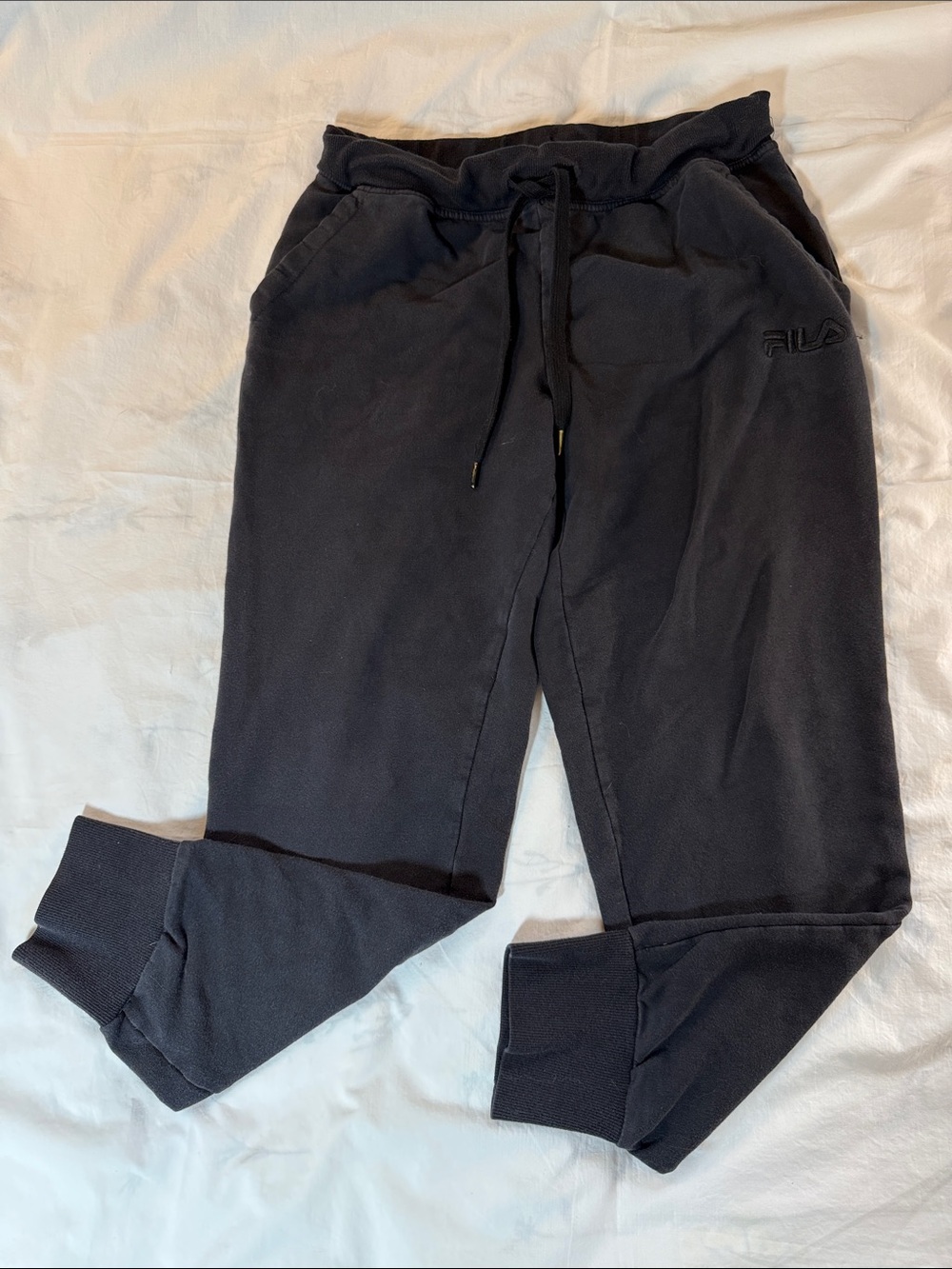 Fila Black Men’s Slim Jogger Sweatpants